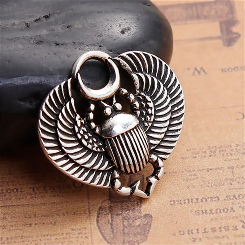 DoreenBeads с модным животным Подвески Scarab серебро Цвет Стиль ювелирных украшений Hand