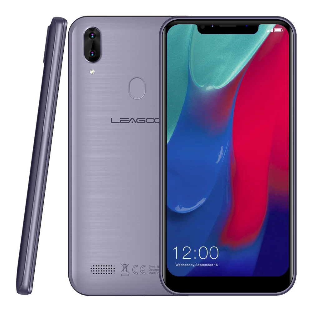 LEAGOO M11 6 18 &quot2 Гб ОЗУ 16 ПЗУ Смартфон Android 8 1 MT6739 четырехъядерный задний отпечаток