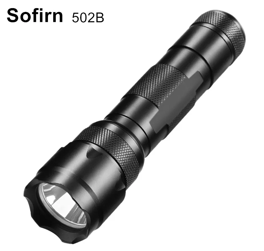 Sofirn 502B Мини светодиодный фонарик 18650 Cree 5 режимов EDC Penlight 850LM карманный тактический