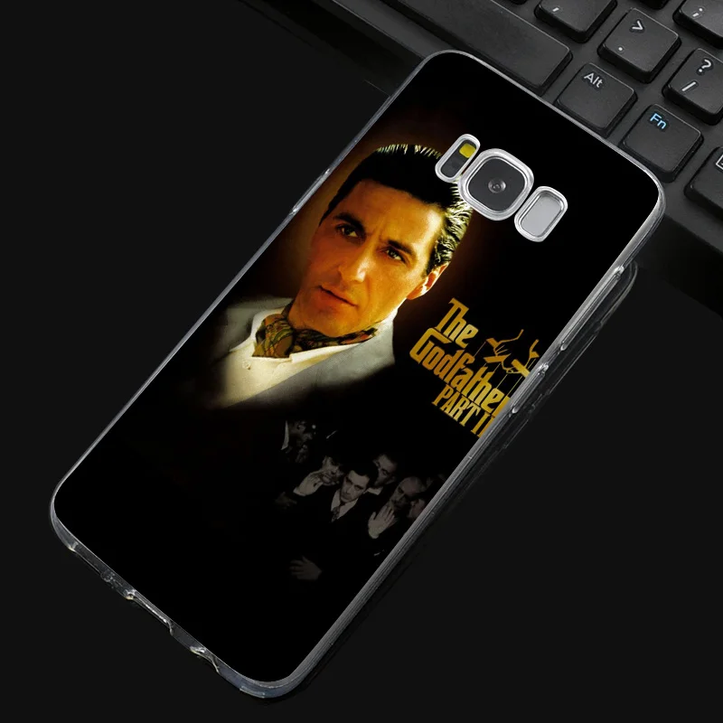 DREAMFOX N038 Godfather Soft TPU Silicone Cover For Samsung Galaxy Note S 3 4 5 6 7 8 9 Edge Plus Grand Prime Case |