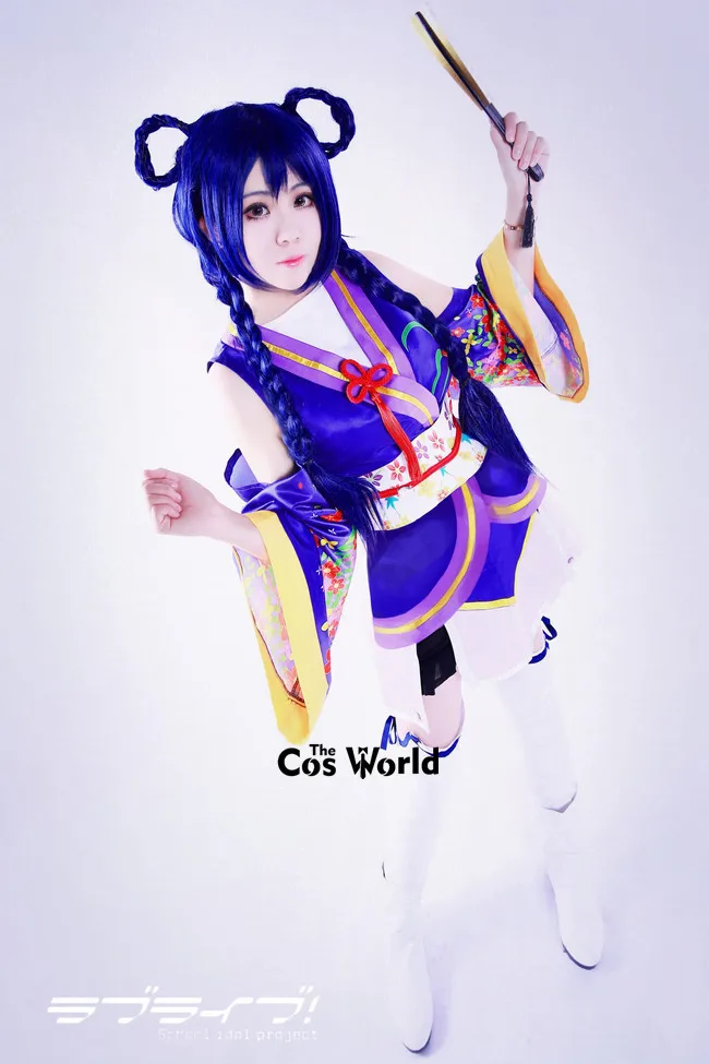 Love Live Kaguya No Shiro De Odoritai ангельский Ангел Сонода кимоно Уми униформа наряд костюм