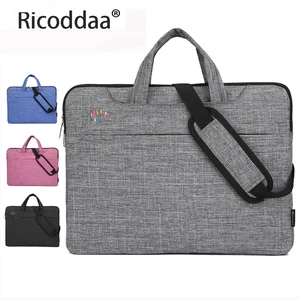 laptop bag for macbook air 13 case laptop sleeve 15 6 notebook bag 14 15 6 inch shoulder handbag for dell hp lenovo asus acer free global shipping