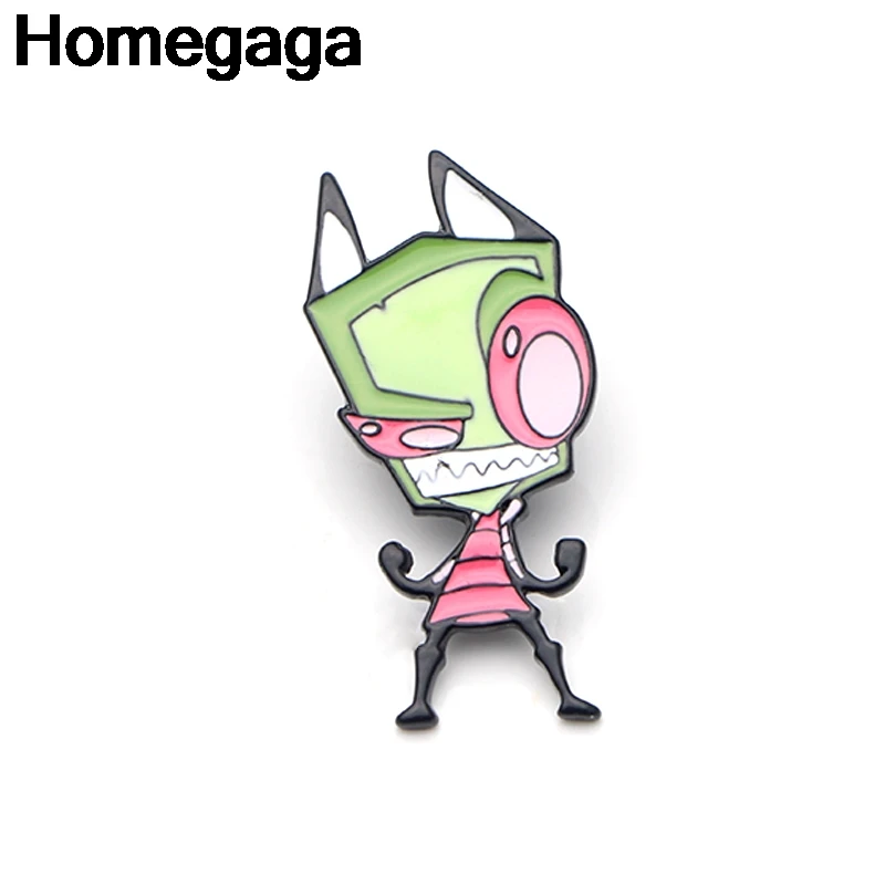 Homegaga Мультяшные цинковые булавки для рюкзака медаль на одежду сумок рубашек шляп