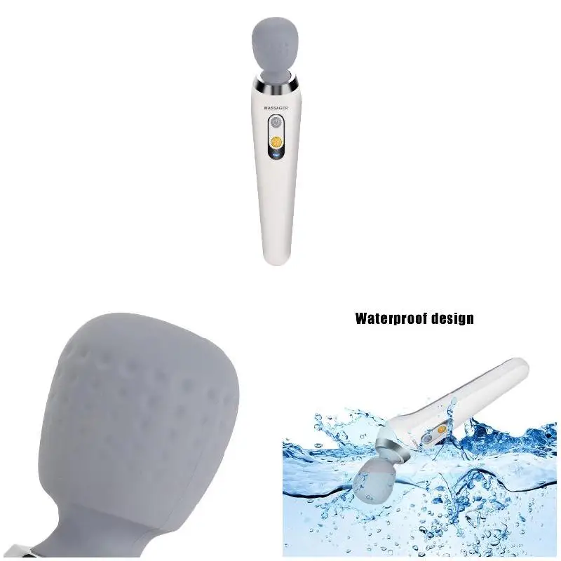 Newly Powerful Wand Massager Cordless Massager for Muscles Handheld Deep Tissue 19ing