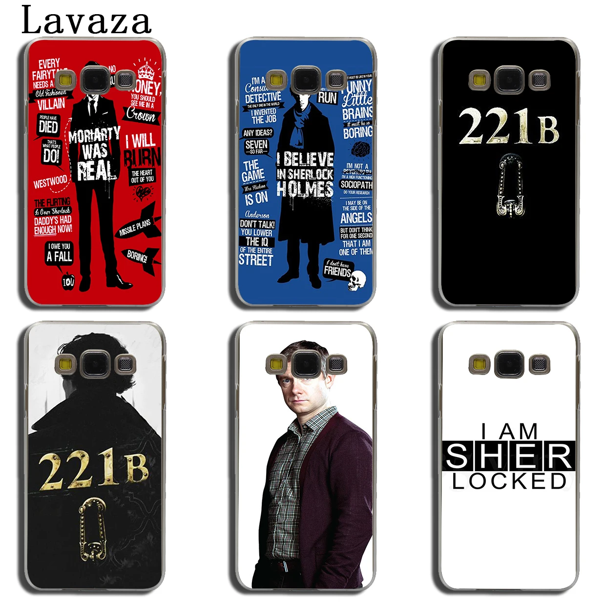 Твердый чехол для телефона Lavaza 221B Sherlock Holmes Samsung Galaxy J8 J7 Duo J6 J5 J4 Plus 2018 2017 2016 J2 J3 Prime 2015