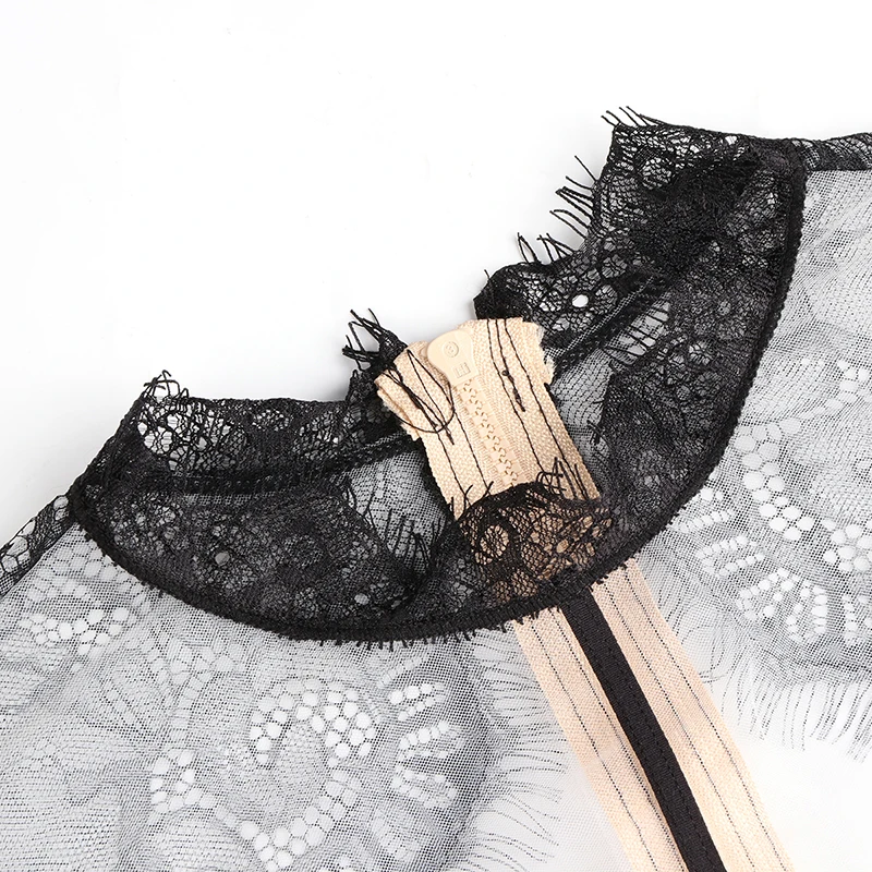 Кружево магазин 2017 Новая мода черные пикантные Push Up отделкой Bralettes