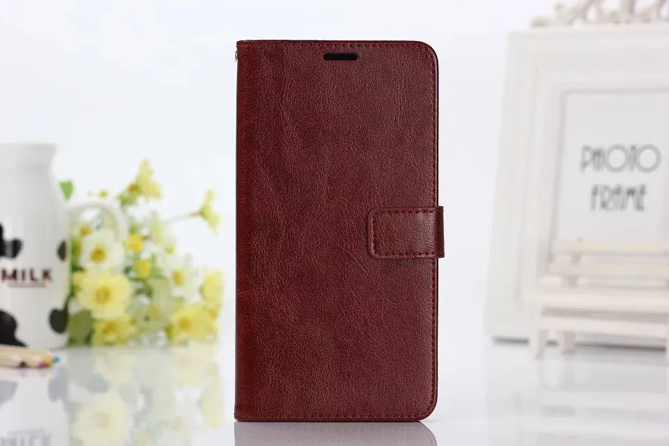Кожаный чехол книжка с подставкой для карт телефона Samsung Galaxy Note 4 5 A8S A5 A7 J4 J6 A6 Plus J3 J5