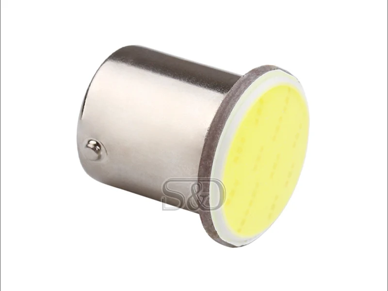 2 шт. P21W BA15S 1156 COB LED Белый 12 SMD Автомобильный задний фонарь заднего хода лампа R5W S25
