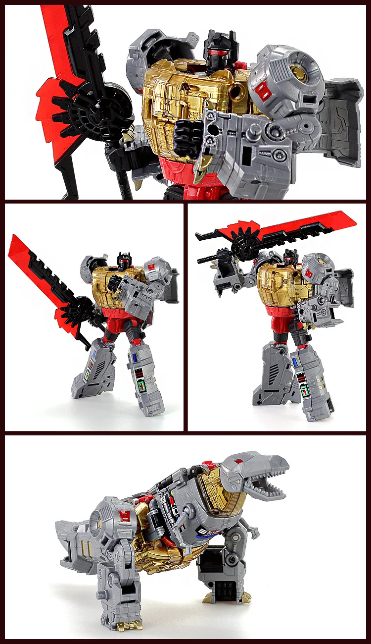Роботы фигурки BPF трансформация поколения мощь вулканов Primes Dinobot king ko 5в1|Игровые и