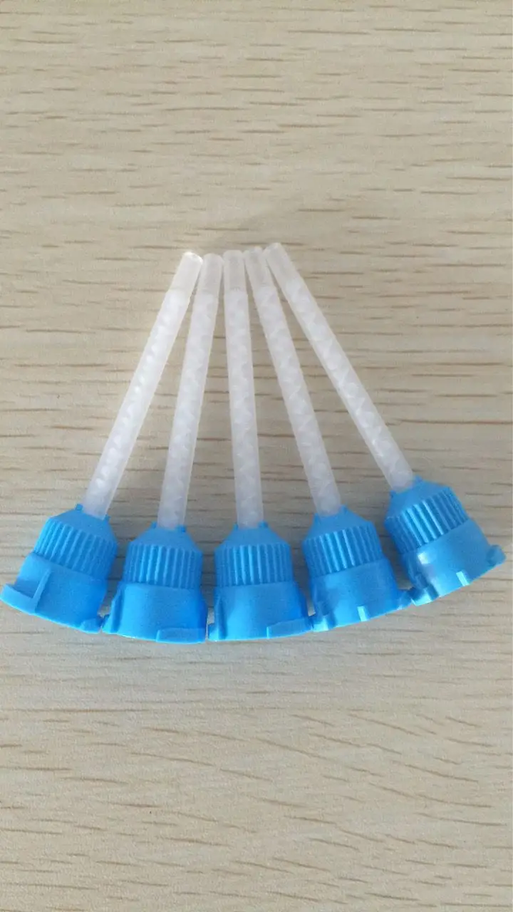 

TZ-B316W 1:1&2:1 MB3.2-16S static mixing tube needle AB glue nozzle mixing head spiral mixer adhensive dispensing nozzle