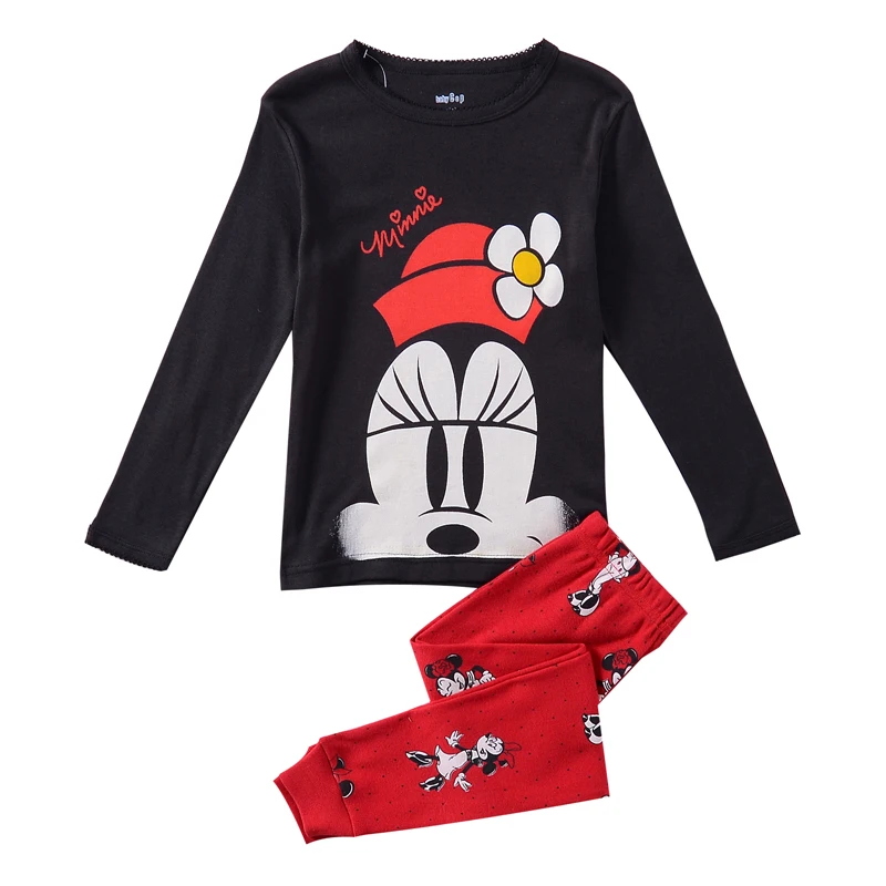 Новые Мальчики одежда набор детей пижамы мальчики девочки мультфильм Собака