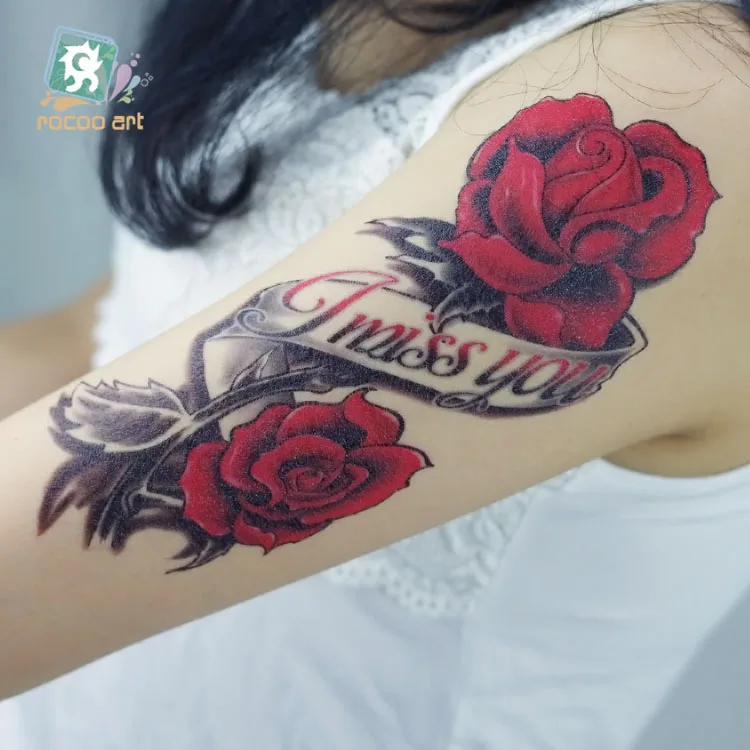 Женское боди арт с цветами 20 х10 см|flash tatoo|tatoo stickerfake flash |
