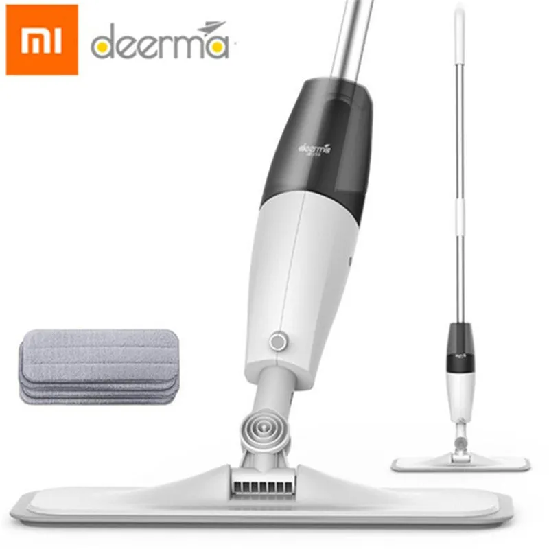Xiaomi Deerma водораспылительная уборочная Швабра 360 Вращающаяся ручная моющая Mijia для