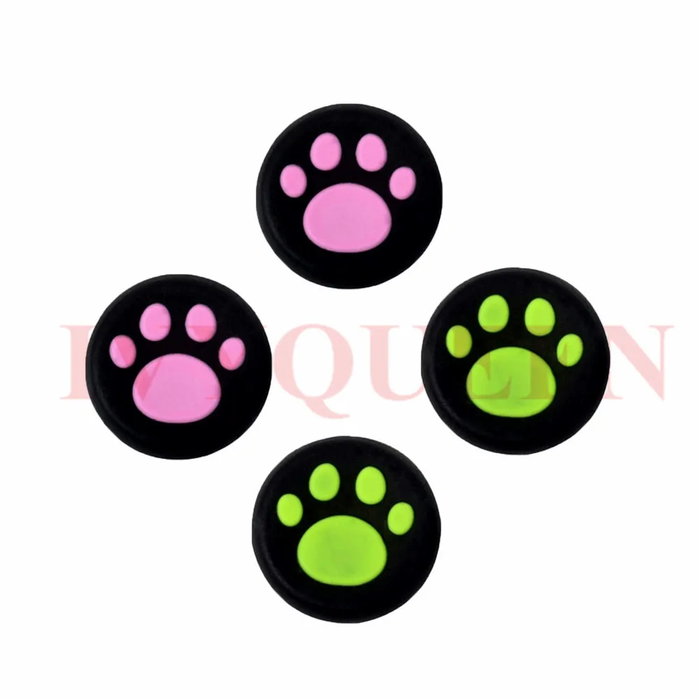 2 Pink 2 Green IVYUEEN 4 шт. силиконовые аналоговые палочки ручки для sony playstation 4 PS4 Slim Pro контроллер крышки для XBox One X S - Цвет: 2 Pink 2 Green