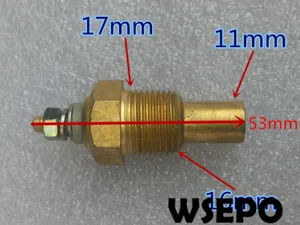 OEM Quality! Water Temperature Sensor fits for Weichai K4100/4102 Water Cooled Diesel Engine,30KW Generator Parts
