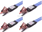 4 шт. 30A SimonK prgram RC бесщеточный ESC с BEC 2A для 4-осевого квадрокоптера мультикоптера