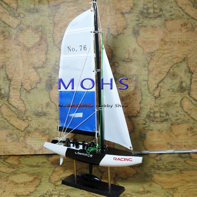 Бесплатная доставка 3 вида цветов деревянные модель парусной лодки Деревянные