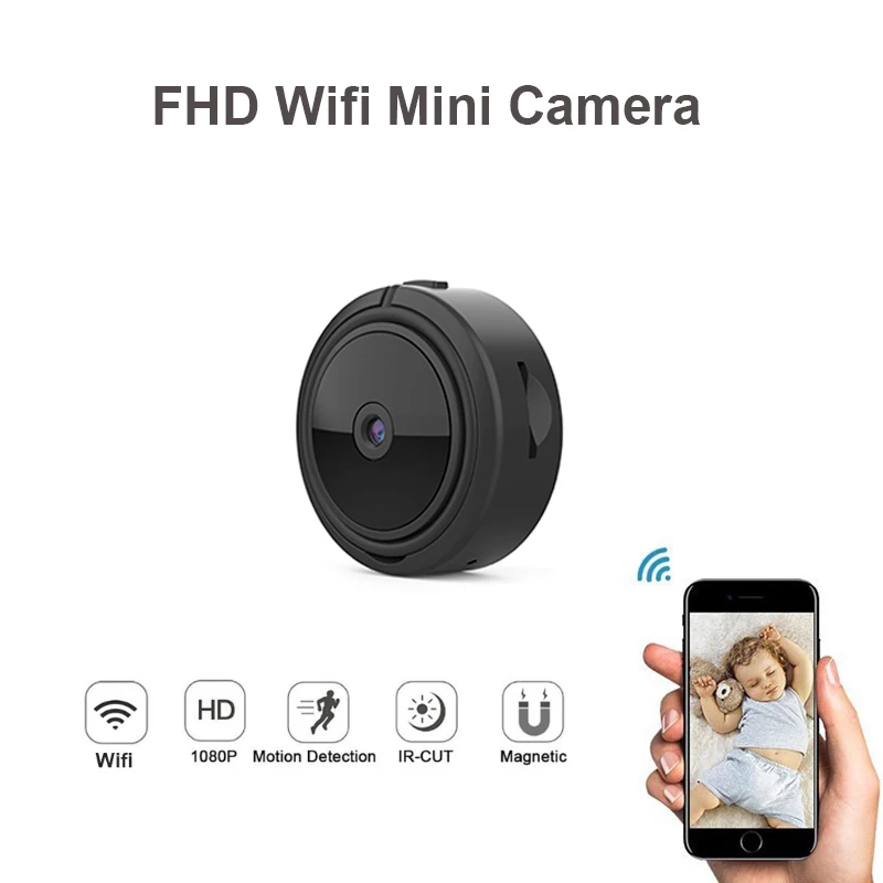 Full HD 1080P Wifi IP мини камера секретная ИК ночного видения микро с датчиком движения и