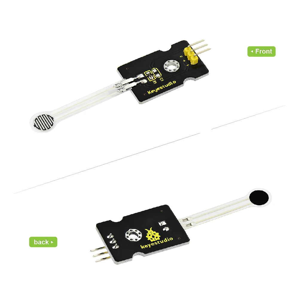 

Keyestudio Thin-film Pressure Sensor Module For Arduino UNOR3