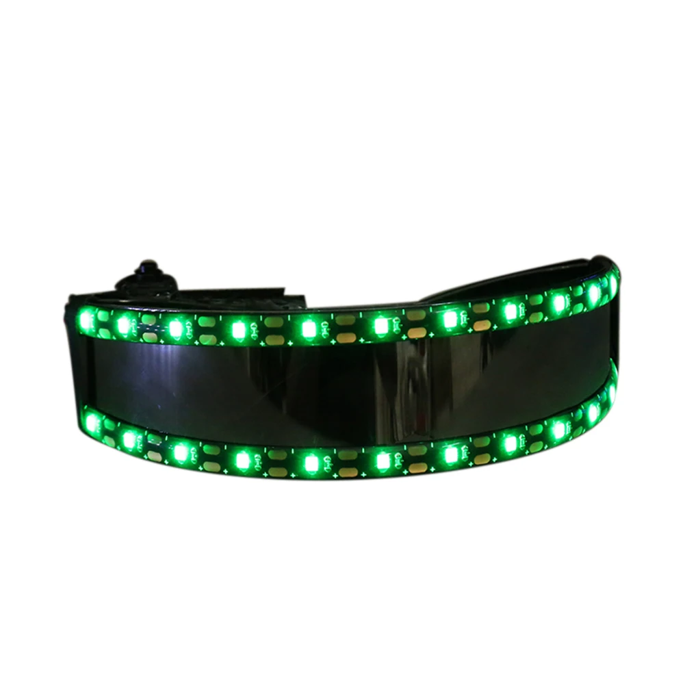 Светящиеся очки бар Led дрожащее освещение Мода Регулируемая Ночная универсальная сцена DIY Набор для вечеринки светящиеся