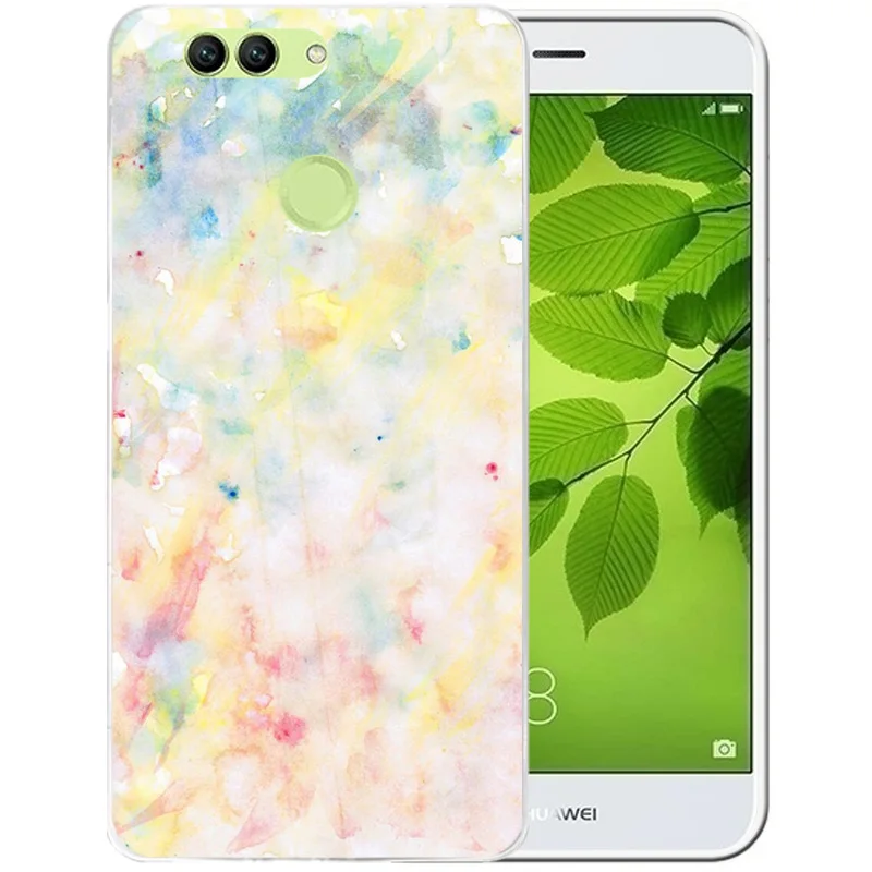Модные звездное небо Телефон чехол для huawei nova2 plus Чехлы Мультфильм задняя крышка