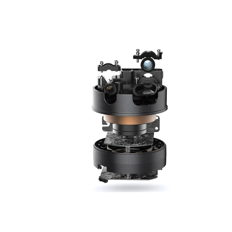 Günstig Industrielle 8 Mt 360 Grad Laser Sensor LiDAR Scanner Für ROS Roboter Modul Kurze Mess Sensor 3 ILIDAR A0602