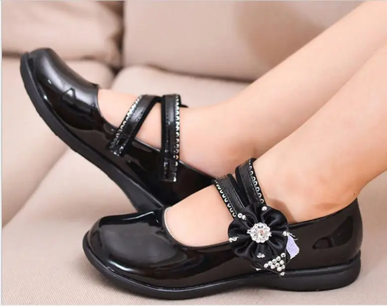 Kids shoes spring girls leather princess tassel Flats children cute sneakers for toddler trainers size | Детская одежда и обувь