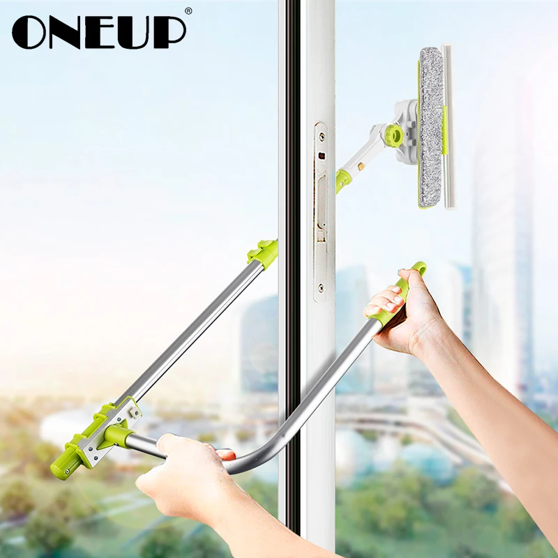 Щетка для чистки высоких стекол ONEUP многофункциональная телескопическая щетка