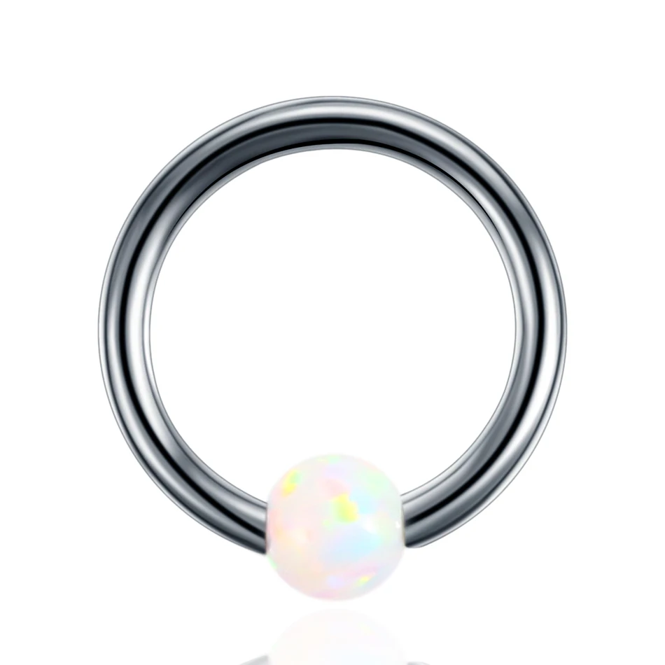 1 шт. титановый OP17 пирсинг для носа Daith Helix BCR Серьги гвоздики Tragus Пирсинг Кольца