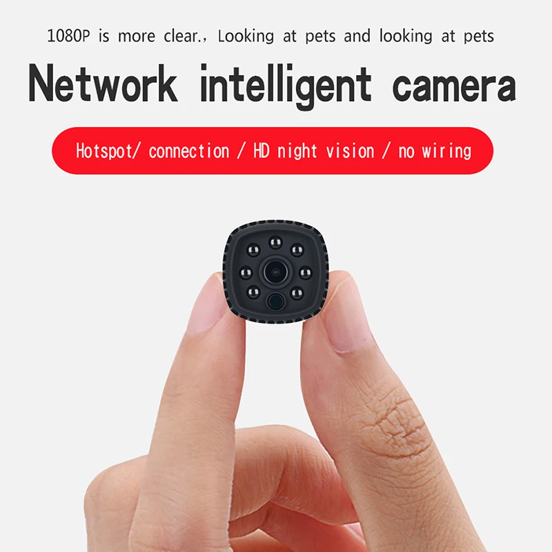 Мини-камера HD 1080 P, ip wifi, мини ip камера ночного видения, маленькая микро видеокамера, беспроводная камера безопасности, домашняя детская dv dvr