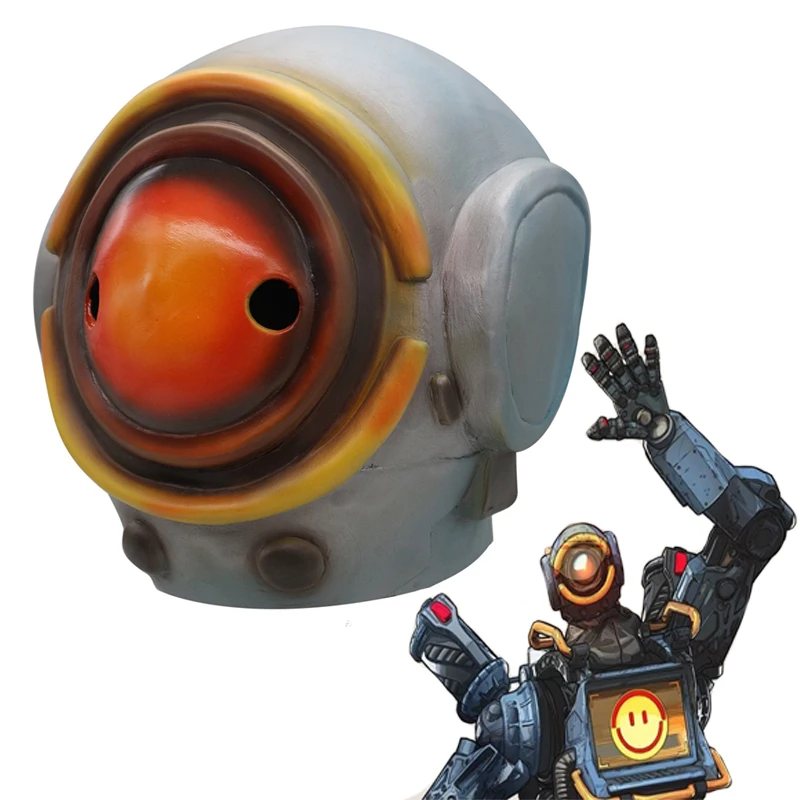 Горячая игра Apex Legends Bloodhound PathFinder Косплей Маска латексная маска на все лицо маска на шлем маска на Хэллоуин реквизит для взрослых женщин и мужчин