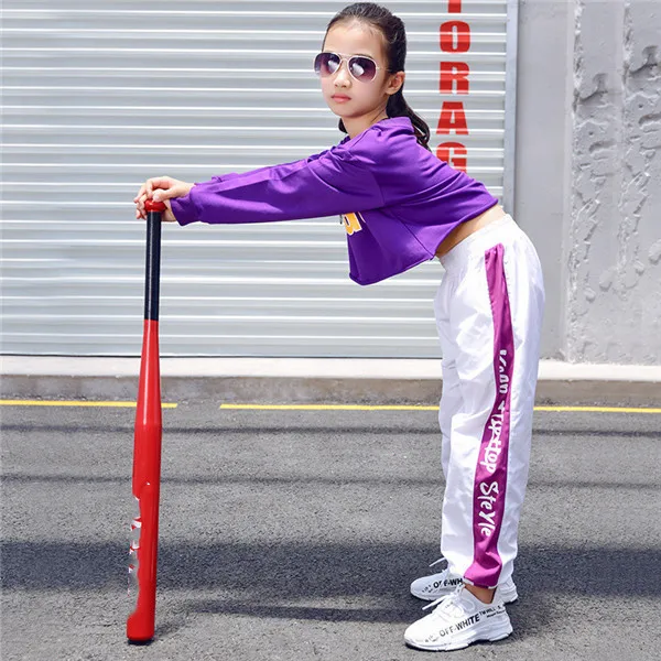 

Girls Clothes hip hop jazz dance Kids costumes Spring and Autumn Long Sleeve dance costume girls children's clothes