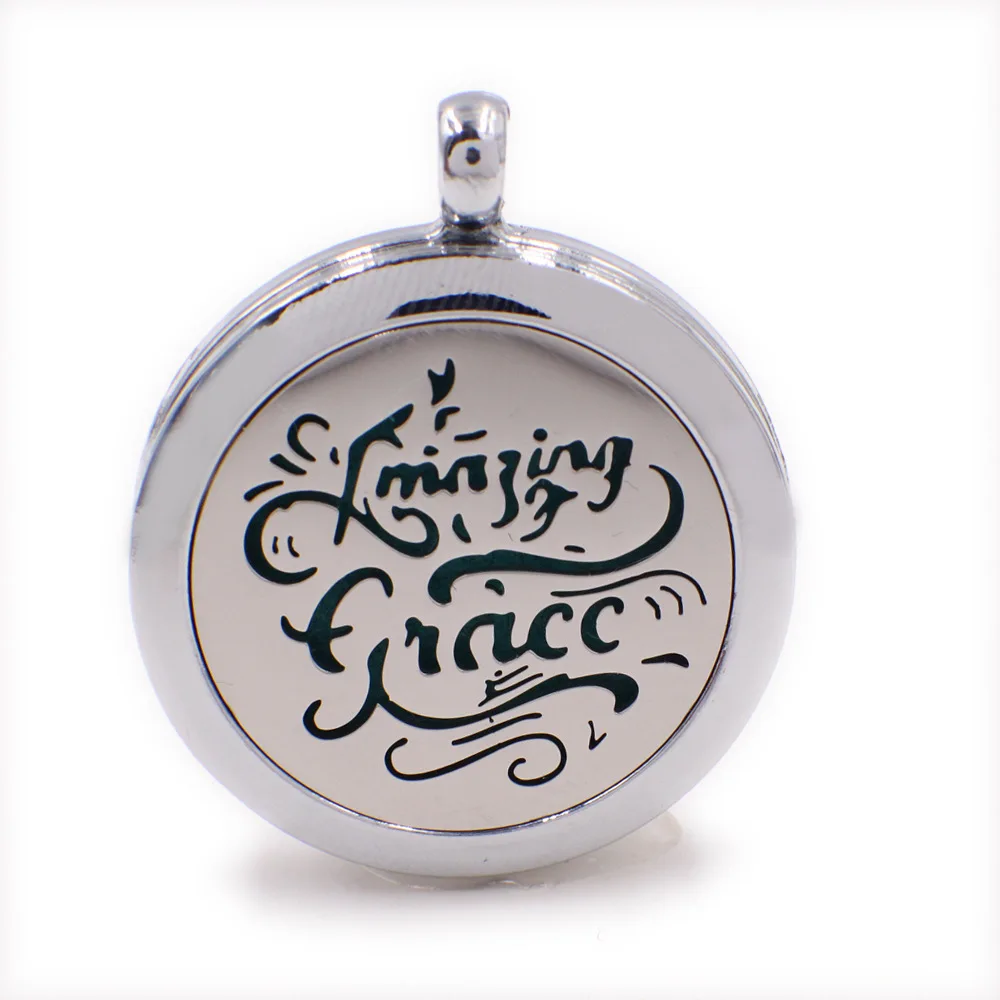 Сплав серебра полые цветок духи ароматерапия Эфирные масла диффузор 30 мм