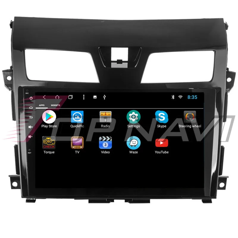 TOPNAVI Android 8 1 Автомобильный GPS навигатор для Nissan Teana 2013 2014 2015 2016 Авторадио