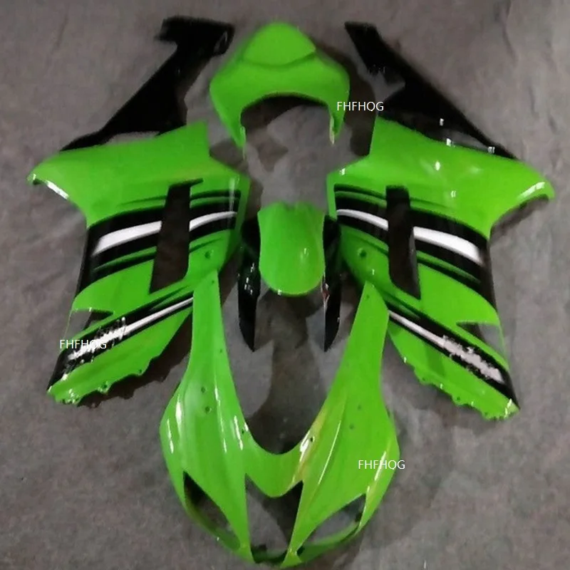 Обтекатели из АБС-пластика зеленые черные для мотоциклов ZX6R 636 07 08 2007 2008 Kawasaki Ninja