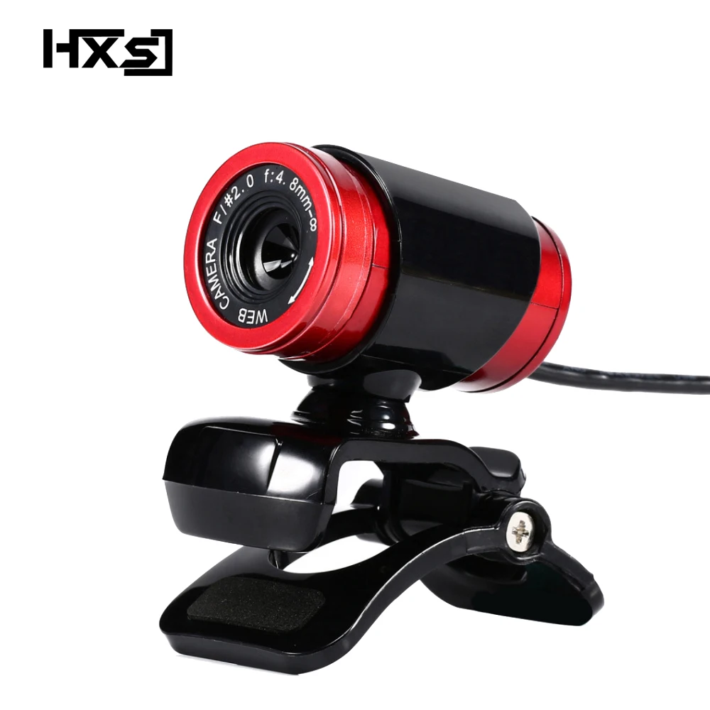 HXSJ A860 HD Webcam 12.0M Pixels CMOS USB Web Camera Digital Video Built-in Microphone 360 Degree Rotaion Clip-on | Компьютеры и офис