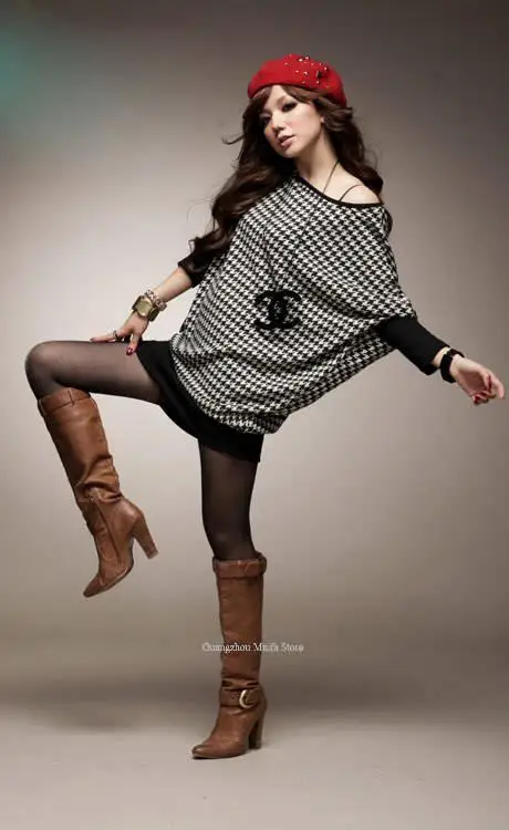 EN free shipping round neck loose half sleeve shirt dresses casual women cocktail-dresses | Женская одежда