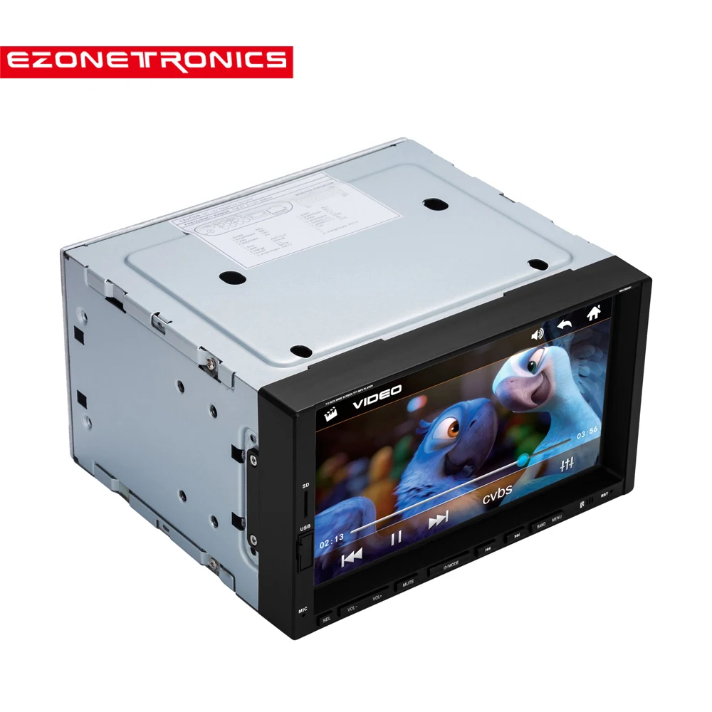 Бесплатная задняя камера автомобиля 2DIN 7 &quotстерео Mp3 MP4 плеер 12V Автомобильное