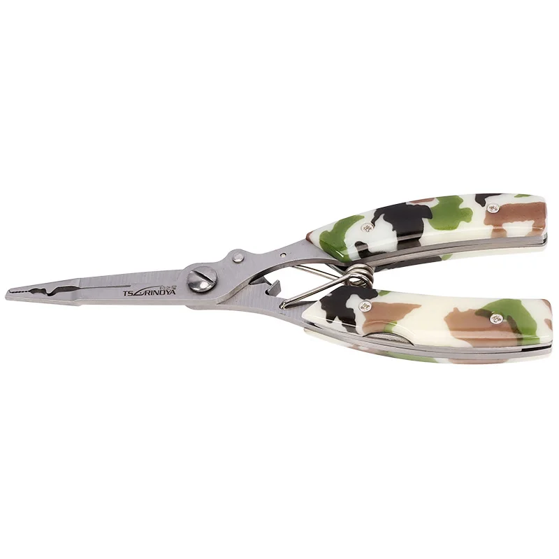 

TSURINOYA Aluminum Alloy Fish Scale Grip with Multifunctional Fishing Plier Set Max 12kg Gripper Pesca Peche Tackle Tools Combo