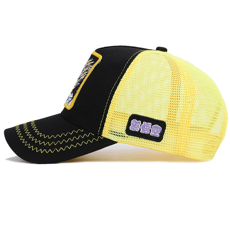 Новый бренд Dragon Ball Z Goku Gohan Кепка Snapback Trucker Dad Шапка мужская и женская панк хип-хоп
