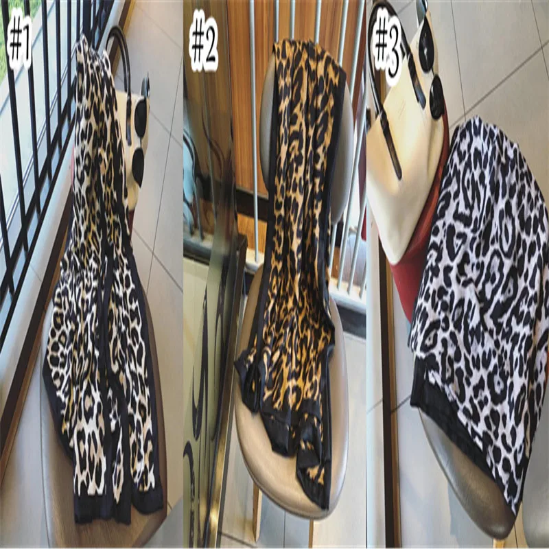 luxury winter classic leopard print oversize cotton shawls towels Muslim hijab scarves wraps pushmina 10pcs fast shipping |
