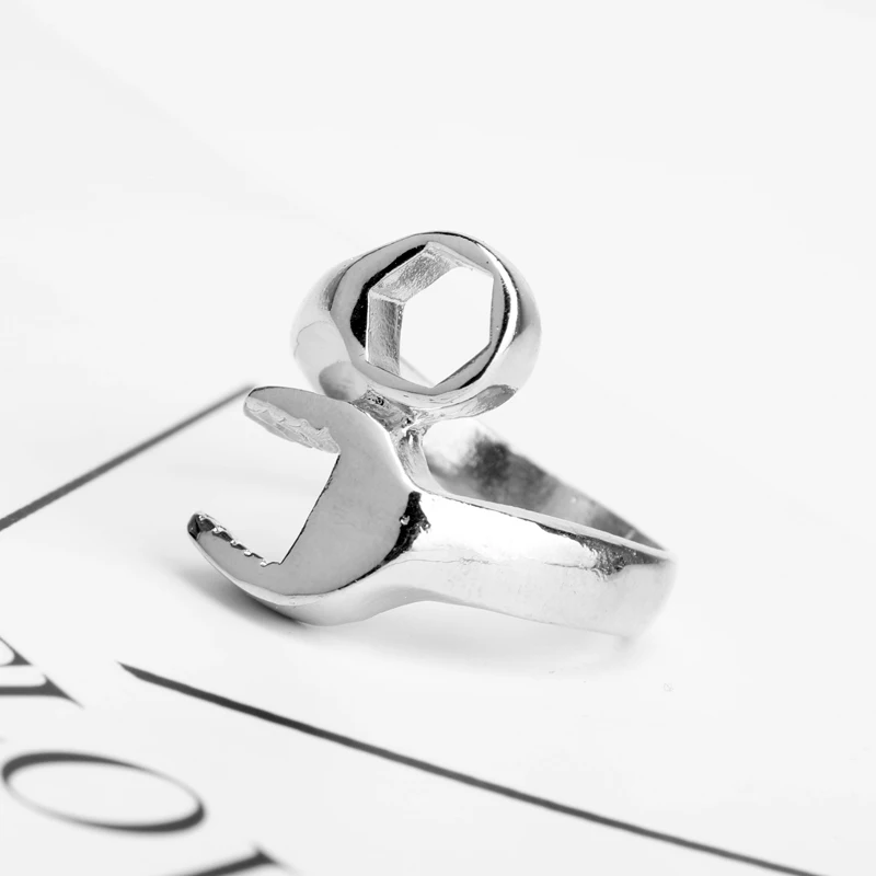 Для мужчин s в стиле хип хоп ювелирные изделия рабочий инструмент кольца с