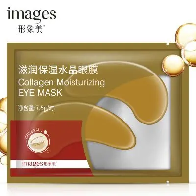 

10PCS lmage mung bean mud crystal gold osmanthus eye mask lifting firming to fine lines dark circles eye patch