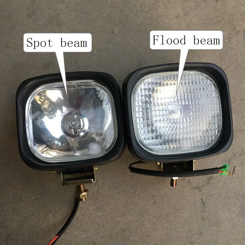12v24v Галогеновый внедорожный светильник точечный/заливающий для вождения