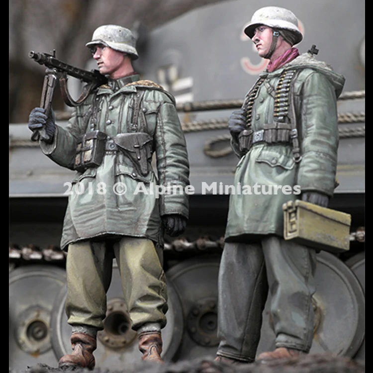 1/35 мг команда в наборе Харьков с 2 головами смоляная модель солдата GK военная тема
