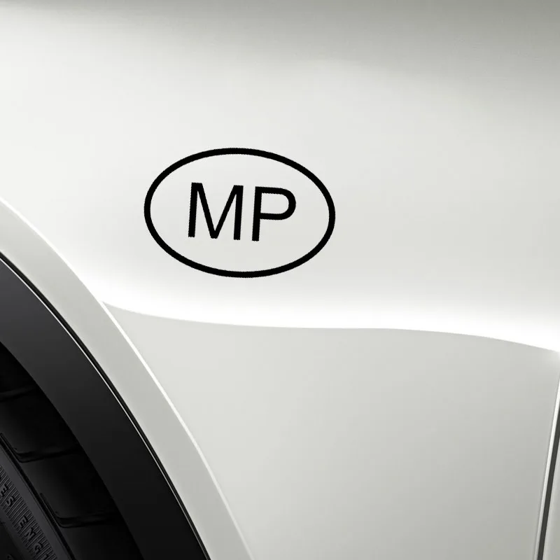 YJZT 14 3 см * 9 7 Автомобильная Наклейка Виниловая наклейка MP Северные Марианские