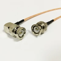 new bnc male plug switch bnc male right angle convertor rg316 cable wholesale fast ship 15cm 6 adapter