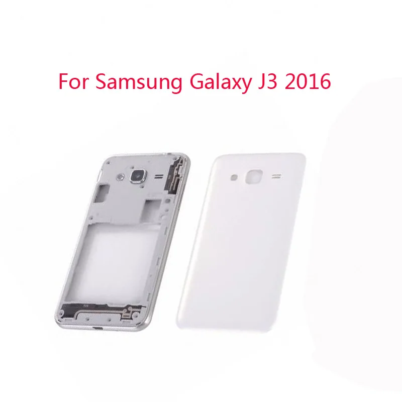 Новинка 100% корпус средней рамки для Samsung Galaxy J3 2016 J320 J320F J320FD + задняя крышка