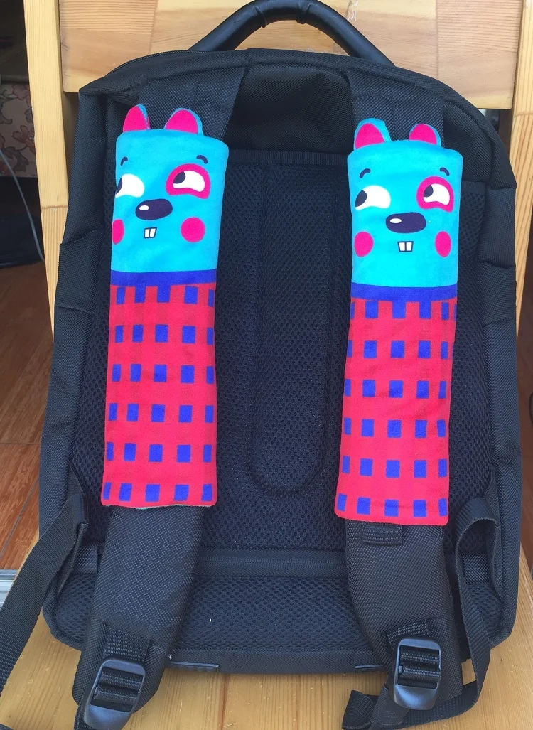 Ремня автокресла высокого качества Pad кролик смайлик детская хлопковая Накладка