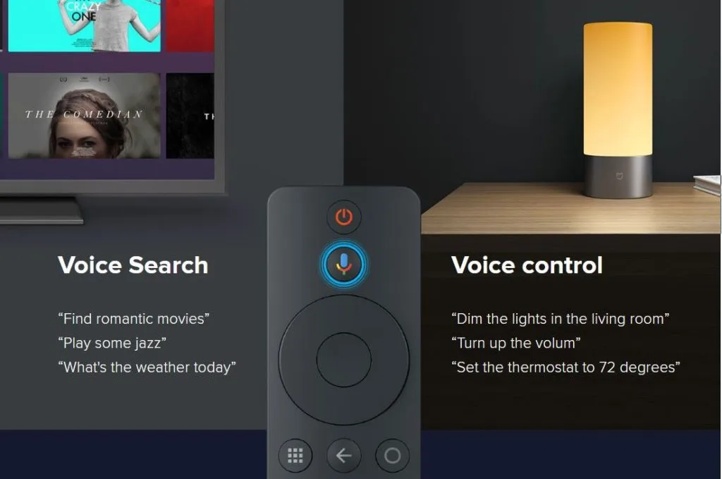 Xiaomi mi Box S с 4K HDR Android tv медиаплеер четырехъядерный 64 бит Android 8,1 2 ГБ 8 ГБ HD mi 2,0 2,4G 5,8G WiFi BT4.2